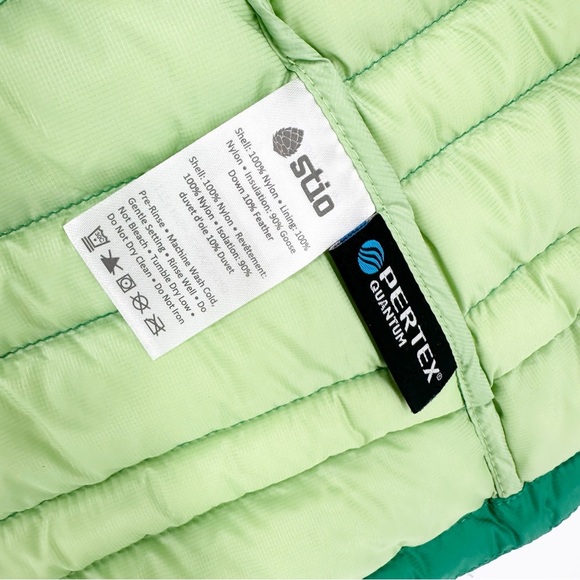 Stio Pinion Down Vest Green Size Large - Picture 4 of 6